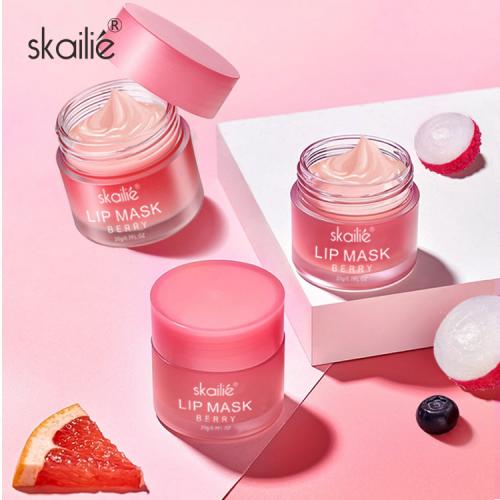 Коллагеновая ночная маска для губ Skailie Berry